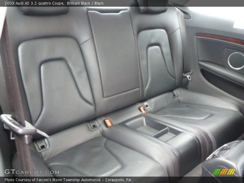Brilliant Black / Black 2009 Audi A5 3.2 quattro Coupe