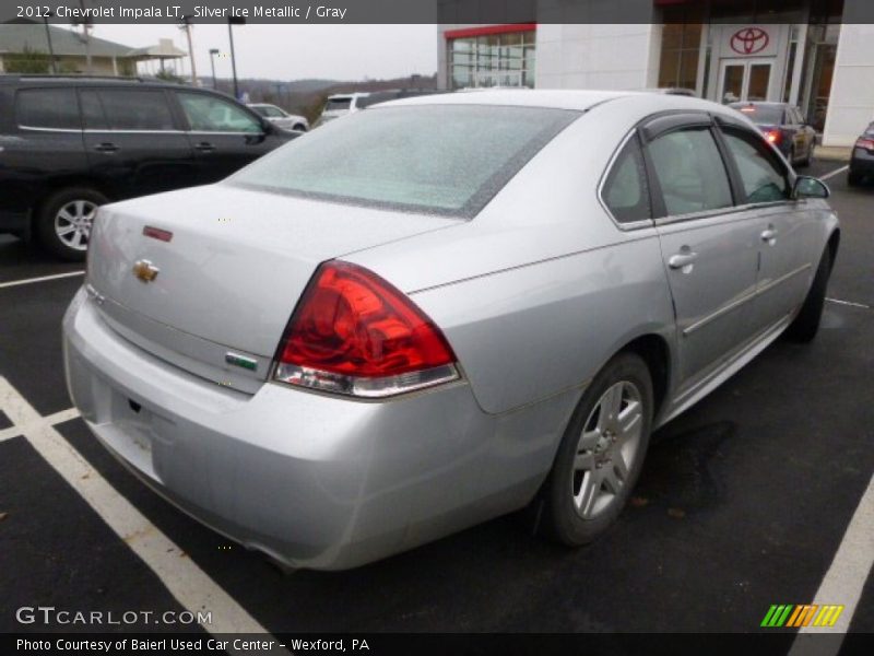 Silver Ice Metallic / Gray 2012 Chevrolet Impala LT