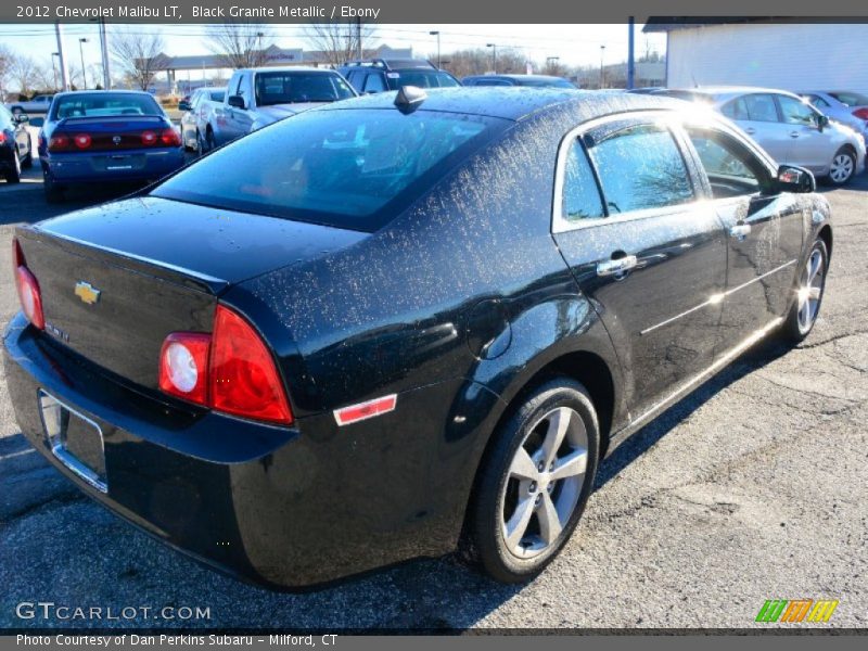 Black Granite Metallic / Ebony 2012 Chevrolet Malibu LT