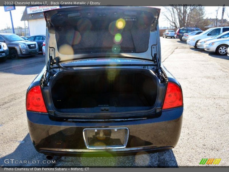 Black Granite Metallic / Ebony 2012 Chevrolet Malibu LT