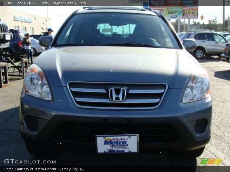 Pewter Pearl / Black 2006 Honda CR-V SE 4WD