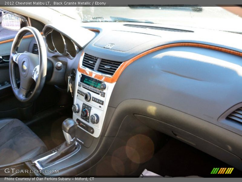Black Granite Metallic / Ebony 2012 Chevrolet Malibu LT