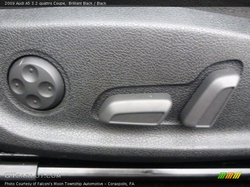 Brilliant Black / Black 2009 Audi A5 3.2 quattro Coupe