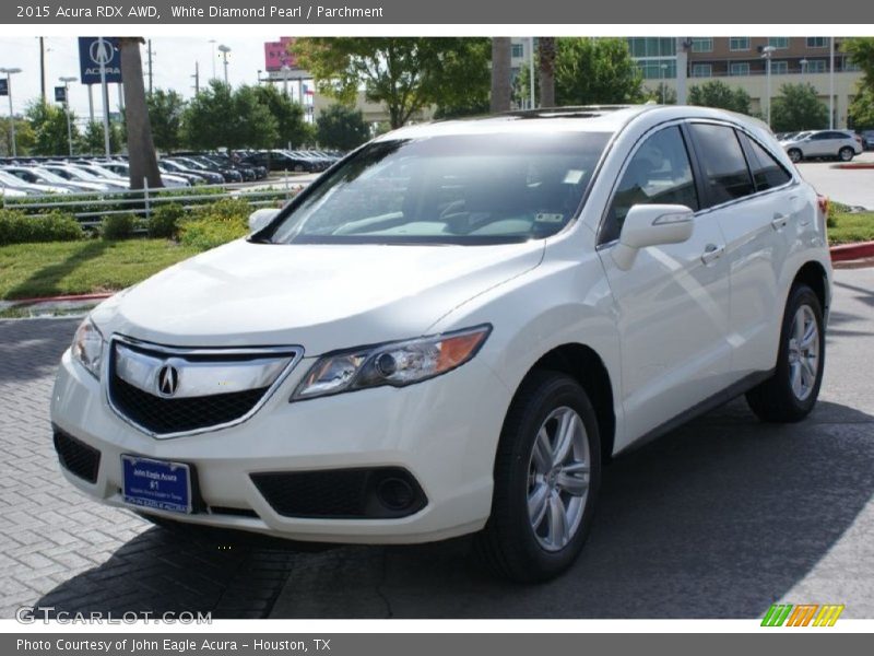 White Diamond Pearl / Parchment 2015 Acura RDX AWD