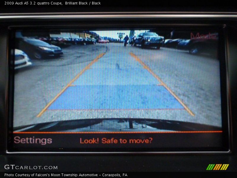 Brilliant Black / Black 2009 Audi A5 3.2 quattro Coupe
