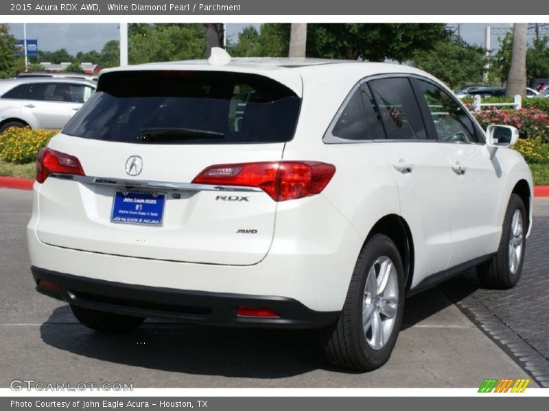 White Diamond Pearl / Parchment 2015 Acura RDX AWD
