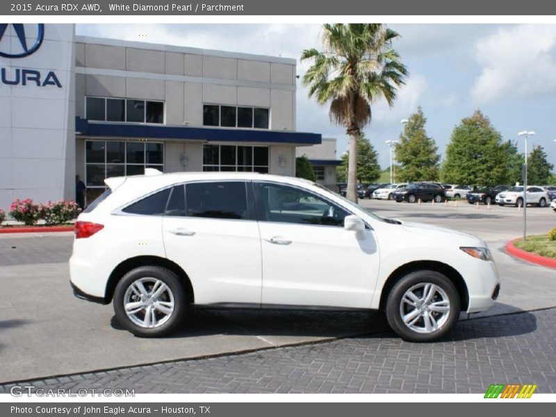 White Diamond Pearl / Parchment 2015 Acura RDX AWD