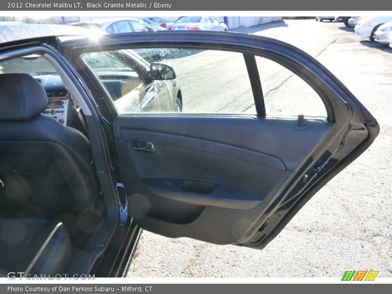 Black Granite Metallic / Ebony 2012 Chevrolet Malibu LT