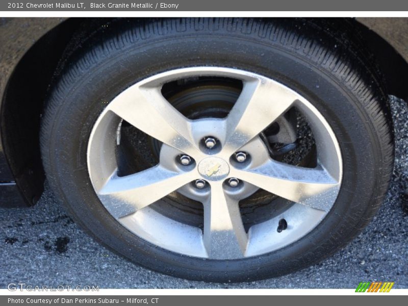 Black Granite Metallic / Ebony 2012 Chevrolet Malibu LT