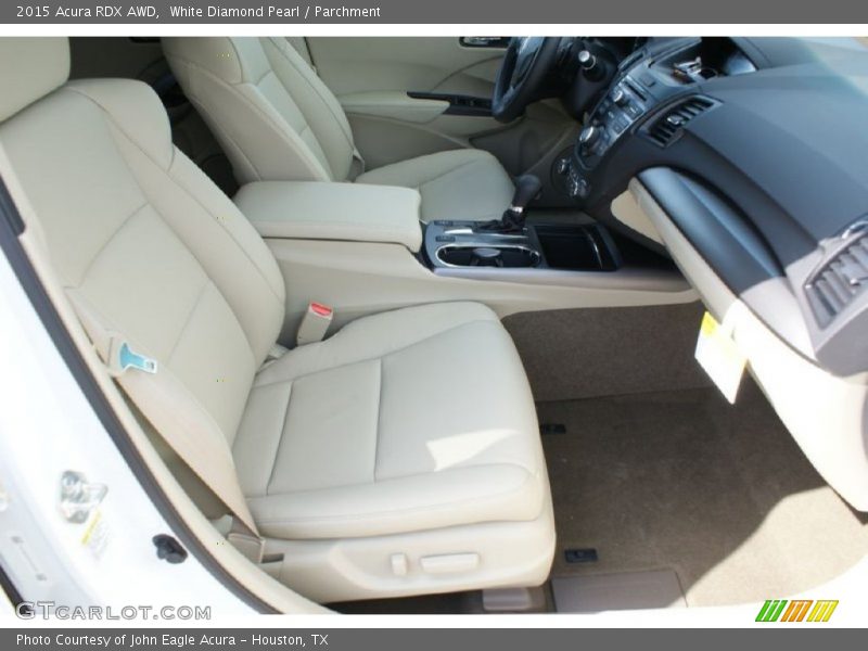 White Diamond Pearl / Parchment 2015 Acura RDX AWD