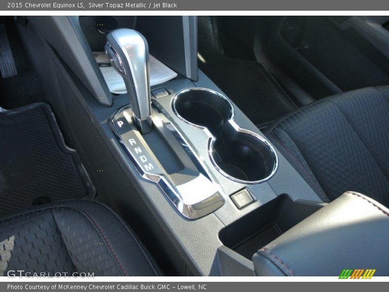 Silver Topaz Metallic / Jet Black 2015 Chevrolet Equinox LS