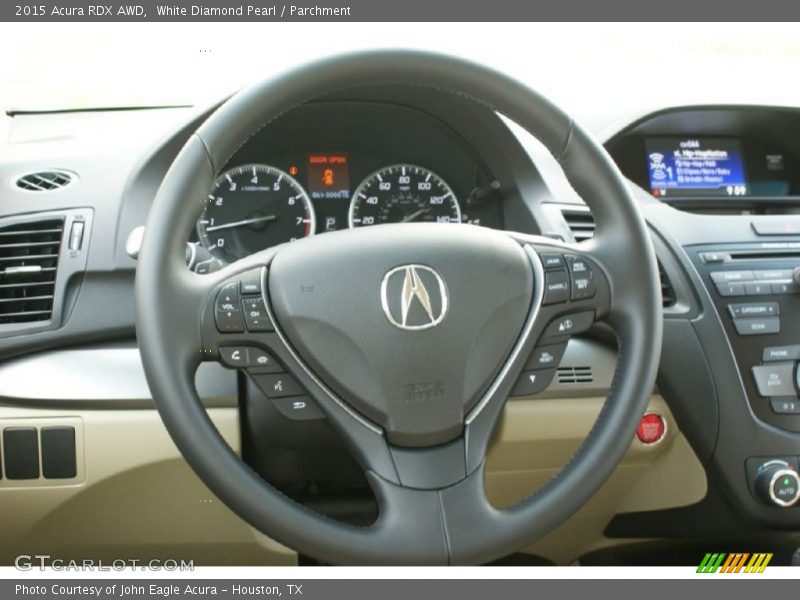 White Diamond Pearl / Parchment 2015 Acura RDX AWD