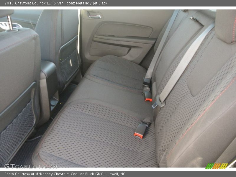 Silver Topaz Metallic / Jet Black 2015 Chevrolet Equinox LS