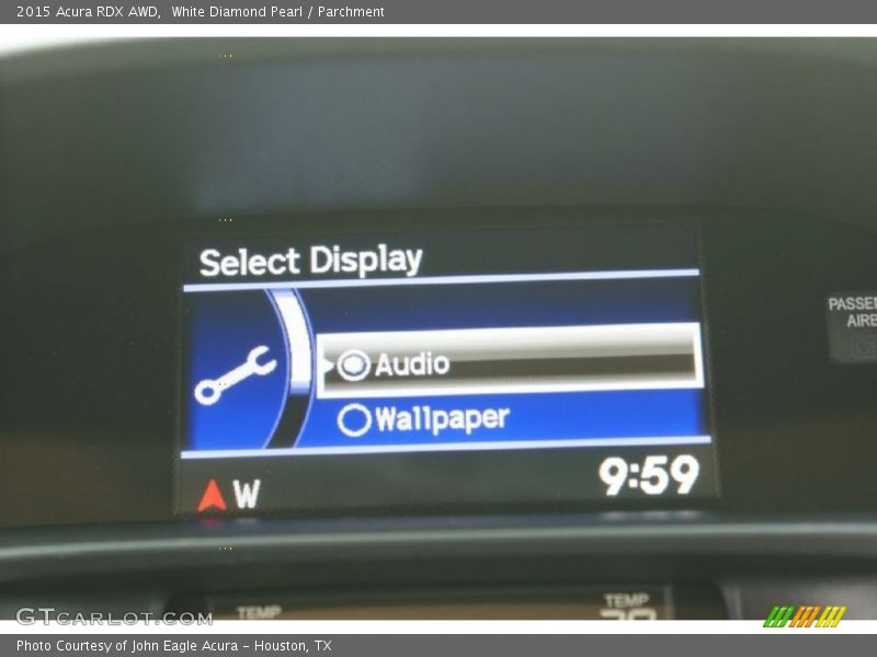 White Diamond Pearl / Parchment 2015 Acura RDX AWD