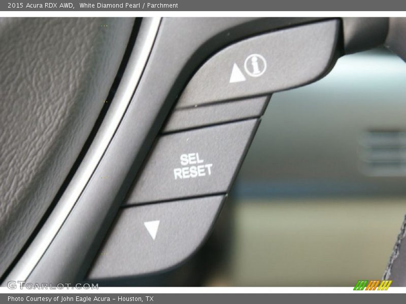 White Diamond Pearl / Parchment 2015 Acura RDX AWD