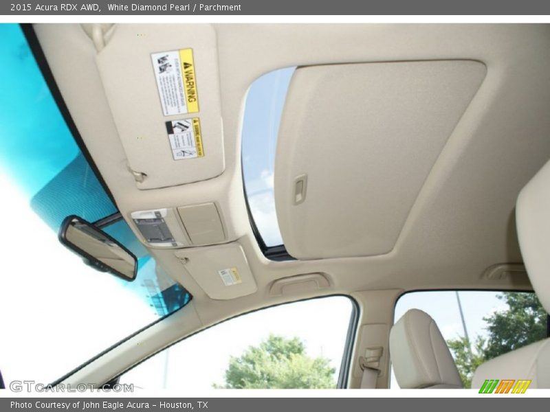 White Diamond Pearl / Parchment 2015 Acura RDX AWD