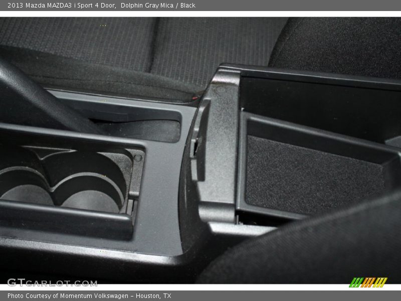 Dolphin Gray Mica / Black 2013 Mazda MAZDA3 i Sport 4 Door