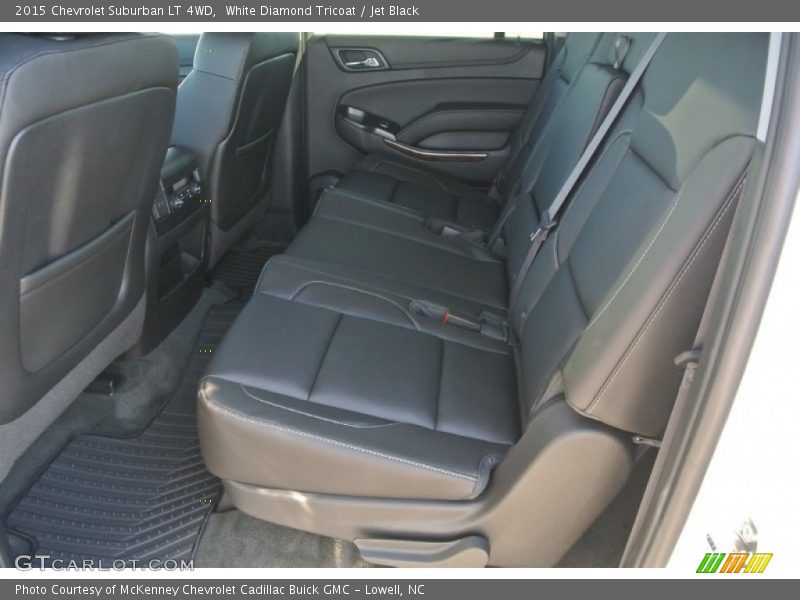 White Diamond Tricoat / Jet Black 2015 Chevrolet Suburban LT 4WD