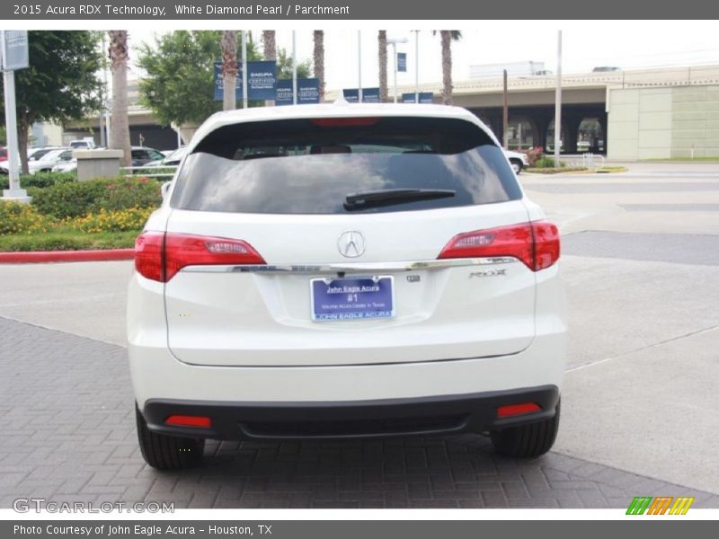 White Diamond Pearl / Parchment 2015 Acura RDX Technology