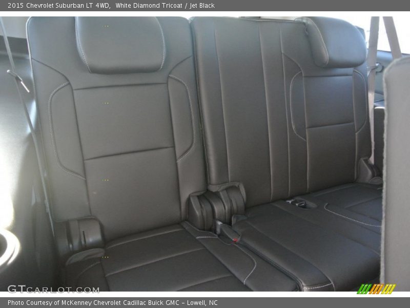 White Diamond Tricoat / Jet Black 2015 Chevrolet Suburban LT 4WD