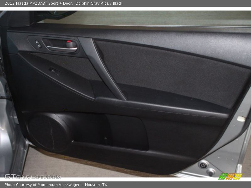 Dolphin Gray Mica / Black 2013 Mazda MAZDA3 i Sport 4 Door