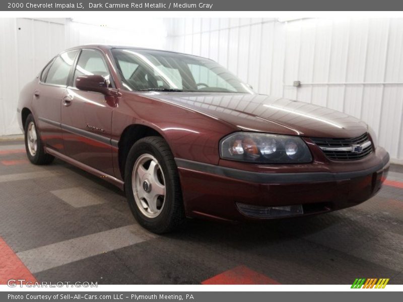 Front 3/4 View of 2000 Impala LS