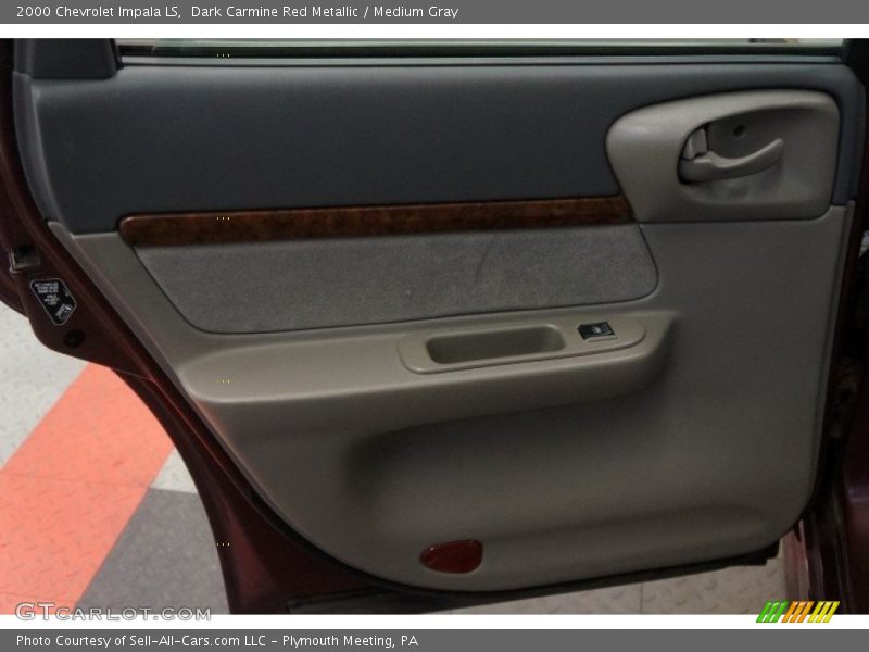 Dark Carmine Red Metallic / Medium Gray 2000 Chevrolet Impala LS