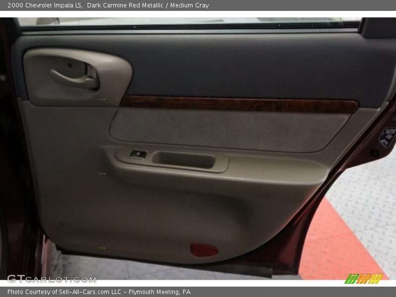 Dark Carmine Red Metallic / Medium Gray 2000 Chevrolet Impala LS