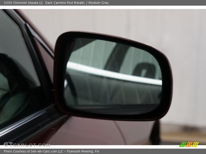 Dark Carmine Red Metallic / Medium Gray 2000 Chevrolet Impala LS