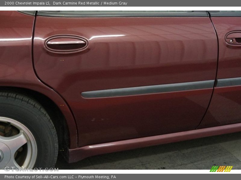 Dark Carmine Red Metallic / Medium Gray 2000 Chevrolet Impala LS