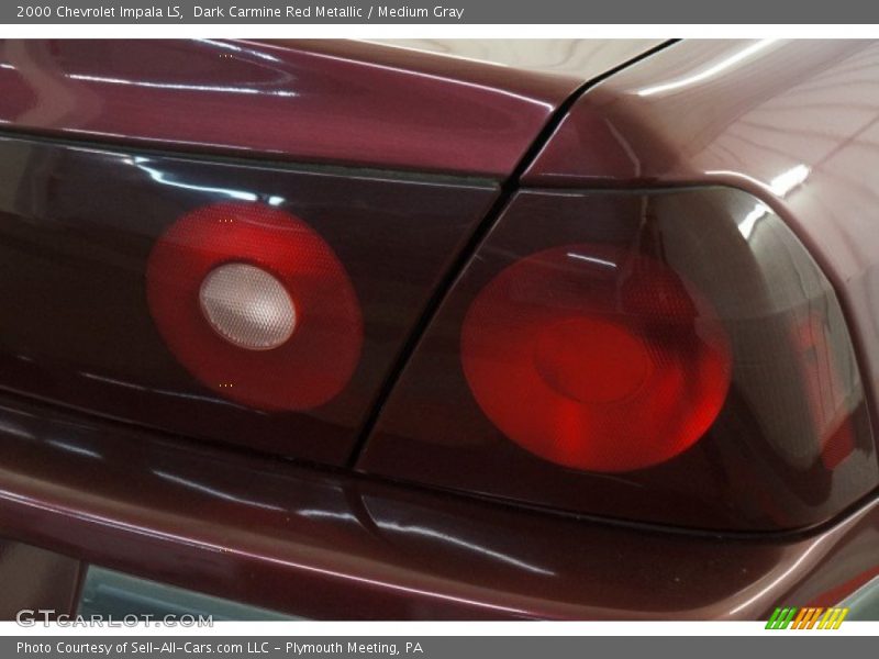 Dark Carmine Red Metallic / Medium Gray 2000 Chevrolet Impala LS