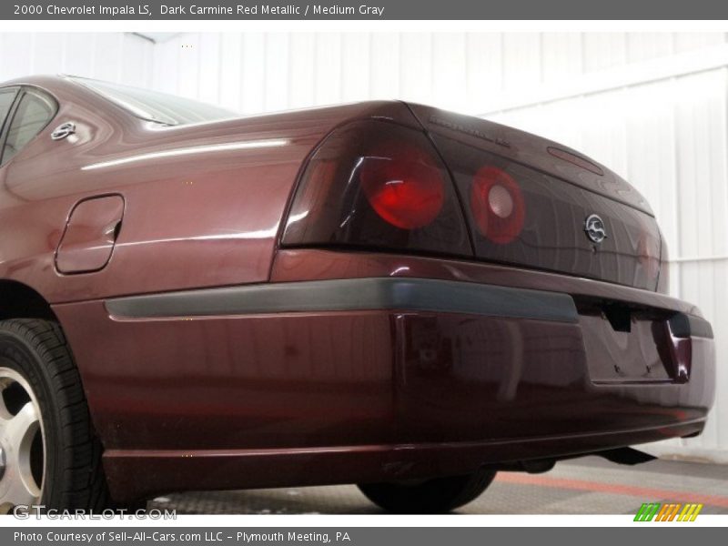 Dark Carmine Red Metallic / Medium Gray 2000 Chevrolet Impala LS