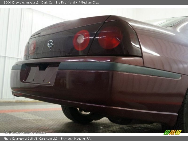 Dark Carmine Red Metallic / Medium Gray 2000 Chevrolet Impala LS