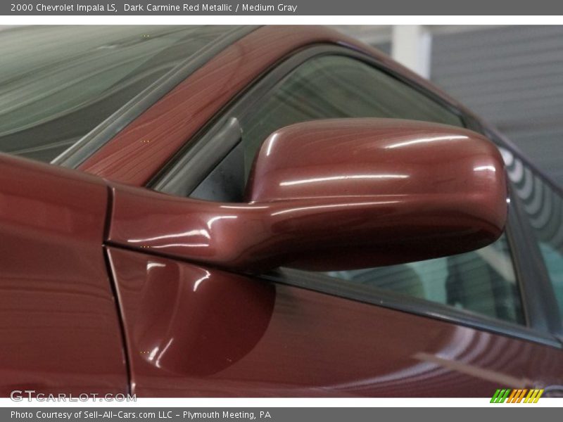 Dark Carmine Red Metallic / Medium Gray 2000 Chevrolet Impala LS
