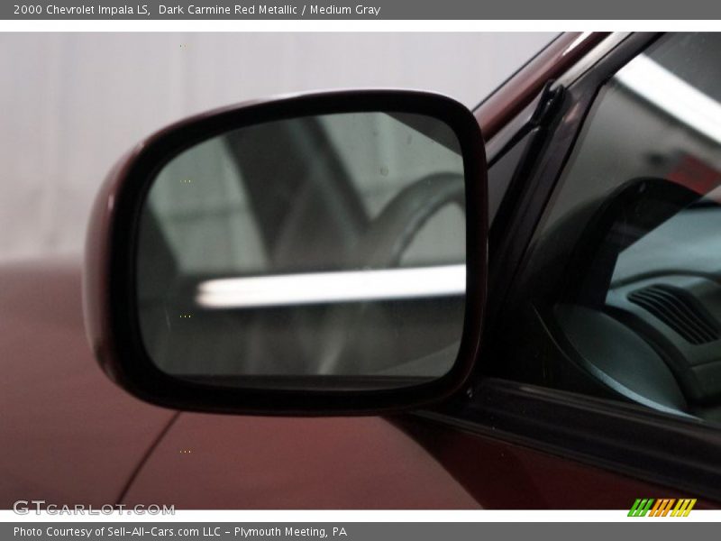 Dark Carmine Red Metallic / Medium Gray 2000 Chevrolet Impala LS