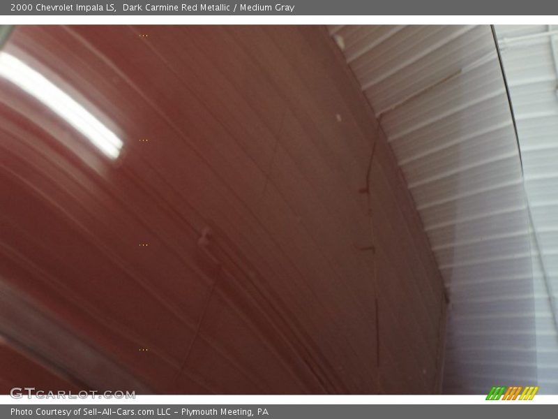 Dark Carmine Red Metallic / Medium Gray 2000 Chevrolet Impala LS