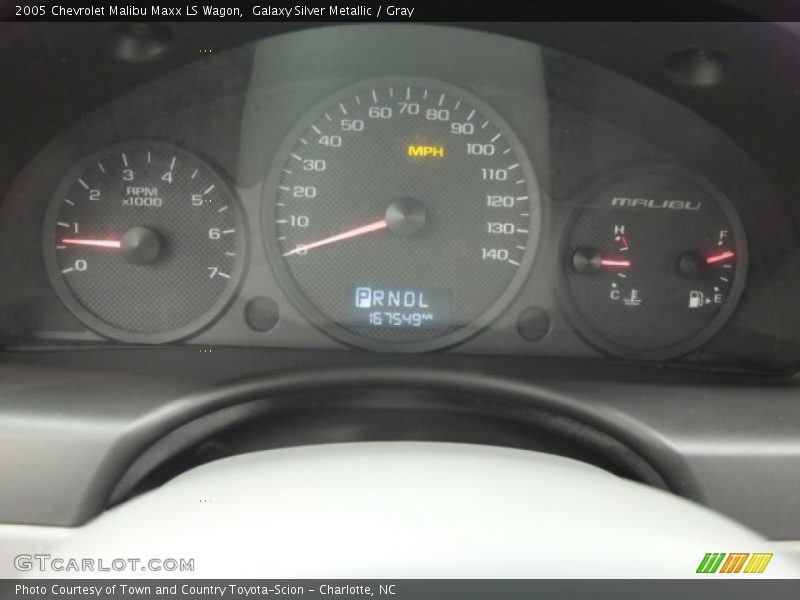 Galaxy Silver Metallic / Gray 2005 Chevrolet Malibu Maxx LS Wagon