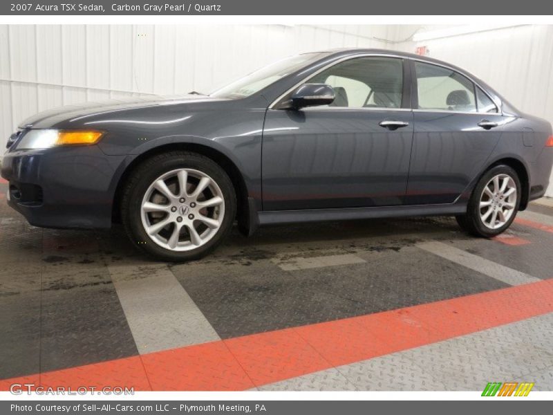 Carbon Gray Pearl / Quartz 2007 Acura TSX Sedan