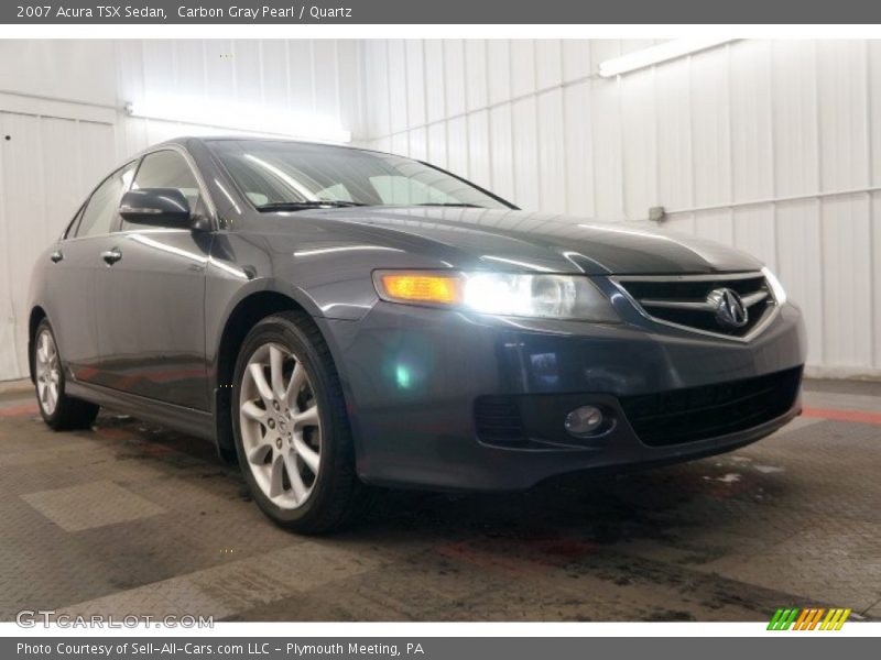 Carbon Gray Pearl / Quartz 2007 Acura TSX Sedan