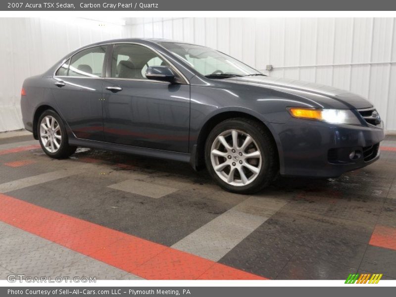 Carbon Gray Pearl / Quartz 2007 Acura TSX Sedan