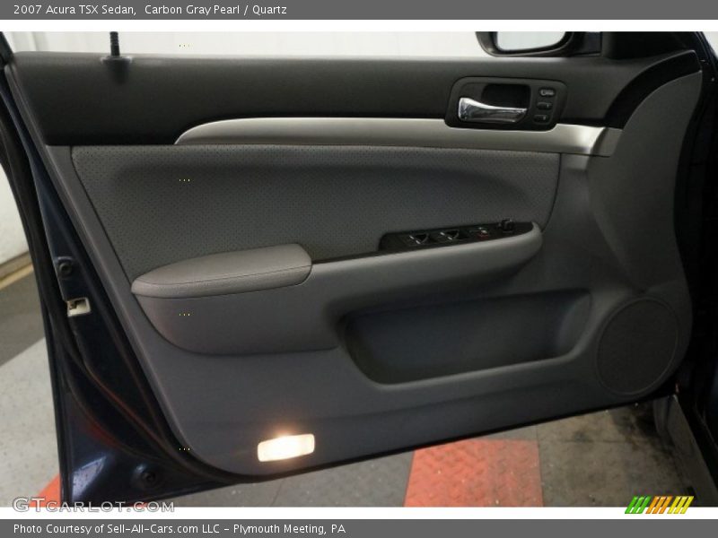 Carbon Gray Pearl / Quartz 2007 Acura TSX Sedan