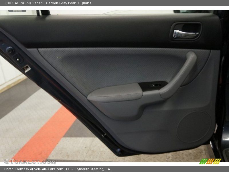 Carbon Gray Pearl / Quartz 2007 Acura TSX Sedan