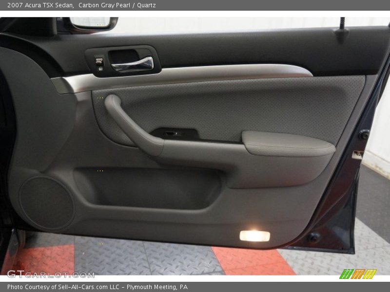 Carbon Gray Pearl / Quartz 2007 Acura TSX Sedan