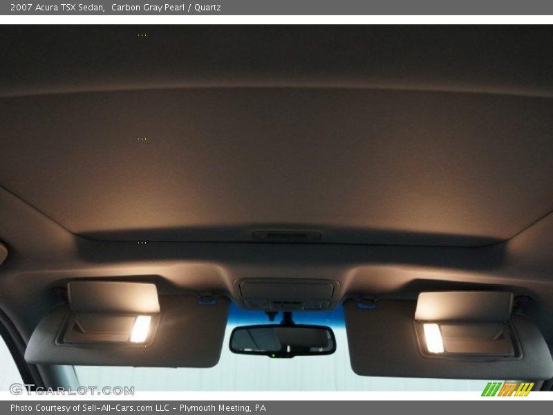 Carbon Gray Pearl / Quartz 2007 Acura TSX Sedan