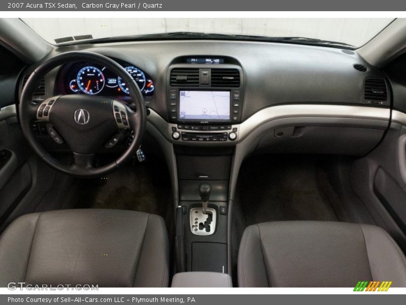 Carbon Gray Pearl / Quartz 2007 Acura TSX Sedan