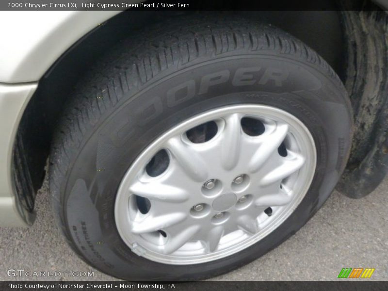 Light Cypress Green Pearl / Silver Fern 2000 Chrysler Cirrus LXi