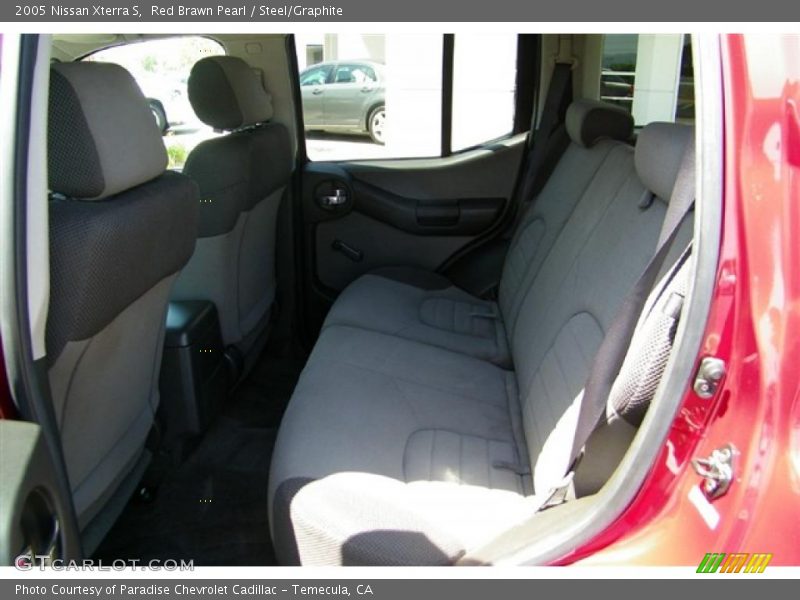 Red Brawn Pearl / Steel/Graphite 2005 Nissan Xterra S