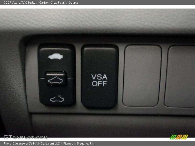 Carbon Gray Pearl / Quartz 2007 Acura TSX Sedan