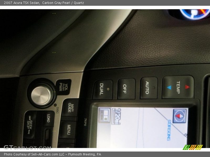 Carbon Gray Pearl / Quartz 2007 Acura TSX Sedan