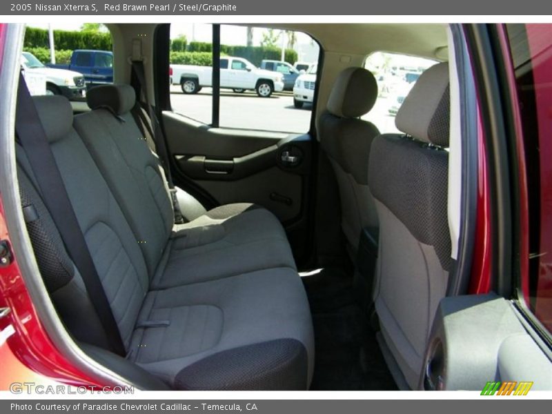 Red Brawn Pearl / Steel/Graphite 2005 Nissan Xterra S
